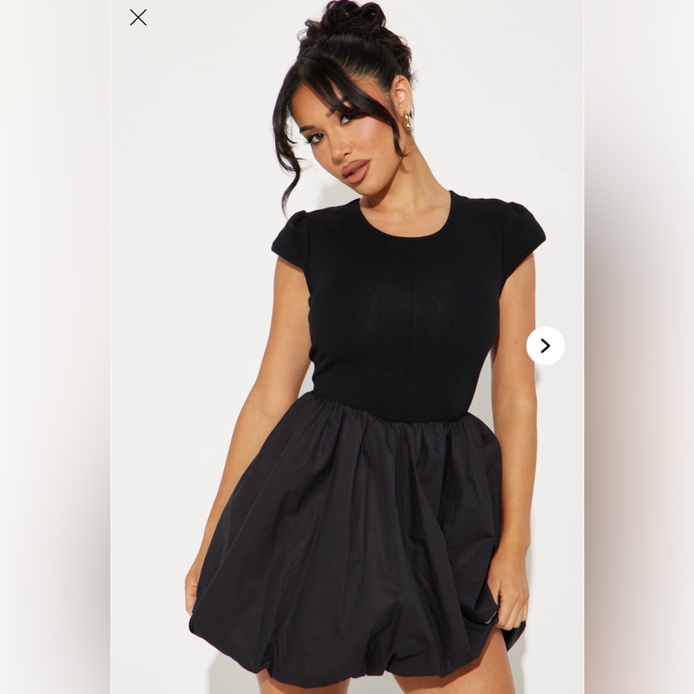 Fashion Nova Black Mini Dress